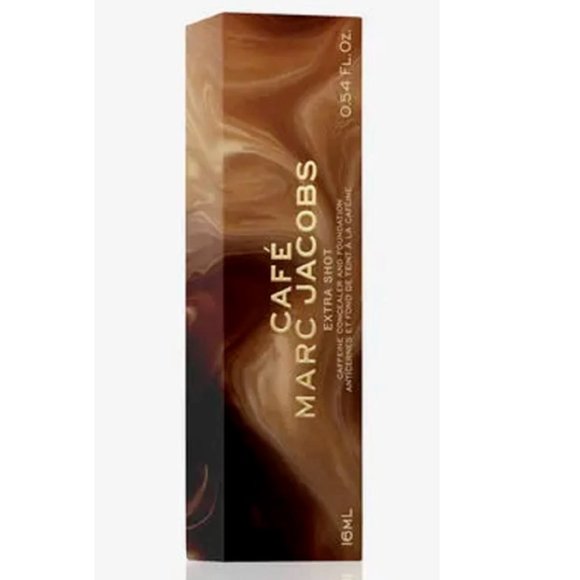 MARC JACOBS Cafe Extra Shot Caffeine Concealer & Foundation NEW IN BOX - Picture 1 of 3